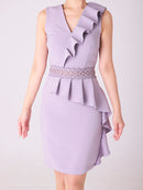 Andy/AN-OK2702/ワンピース/ミニドレス/フリル/ワンカラー