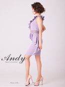 Andy/AN-OK2702/ワンピース/ミニドレス/フリル/ワンカラー