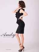 Andy/AN-OK2702/ワンピース/ミニドレス/フリル/ワンカラー