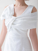 Andy/AN-OK2709/ワンピース/ミニドレス/キャバドレス/アシンメトリー/ワンカラー/Aライン/台形スカート