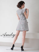 Andy/AN-OK2710/ワンピース/ミニドレス/タイトワンピース/ツイード