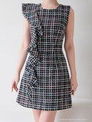 Andy/AN-OK2710/ワンピース/ミニドレス/タイトワンピース/ツイード