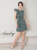 Andy/AN-OK2710/ワンピース/ミニドレス/タイトワンピース/ツイード