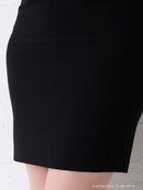 Andy/AN-OK2717/ワンピース/ミニドレス/ワンカラー/タイトワンピース/袖あり/ひかり着用