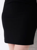 Andy/AN-OK2717/ワンピース/ミニドレス/ワンカラー/タイトワンピース/袖あり/ひかり着用