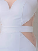 Andy/AN-OK2717/ワンピース/ミニドレス/ワンカラー/タイトワンピース/袖あり/ひかり着用