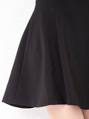 Andy/AN-OK2728/ワンピース/ミニドレス/フレアワンピース/リボン/長袖ワンピース/袖あり/切替ワンピース