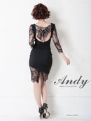 Andy/AN-OK2753/ワンピース/ミニドレス/レース/バックリボン/袖あり