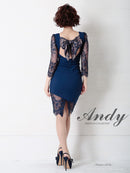 Andy/AN-OK2753/ワンピース/ミニドレス/レース/バックリボン/袖あり