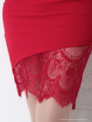 Andy/AN-OK2753/ワンピース/ミニドレス/レース/バックリボン/袖あり