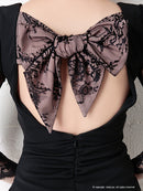 Andy/AN-OK2753/ワンピース/ミニドレス/レース/バックリボン/袖あり