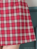 Andy/AN-OK2784/ワンピース/ミニドレス/キャバドレス/ノースリーブ/チェック柄/切替ワンピース/ハイネック