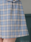 Andy/AN-OK2784/ワンピース/ミニドレス/キャバドレス/ノースリーブ/チェック柄/切替ワンピース/ハイネック