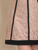 Andy/AN-OK2795/ワンピース/ミニドレス/バイカラー/キャバドレス/Aライン/総レース