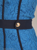 Andy/AN-OK2795/ワンピース/ミニドレス/バイカラー/キャバドレス/Aライン/総レース