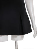 Andy/AN-ON2975/ワンピース/ミニドレス/キャバドレス/シンプル/ワンカラー/ノースリーブ/ビジューライン/バストシアー/フレア/Aライン