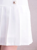 Andy/AN-ON2697/ワンピース/ミニドレス/レース/プリーツ/襟付き