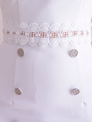 Andy/AN-ON2714/ワンピース/ミニドレス/ワンカラー/チュール/袖あり/るなさん着用