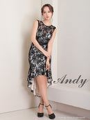 Andy/AN-ON2762/ワンピース/ミニドレス/レース/キャバドレス/マーメイド/美脚スカート