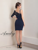 Andy/AN-ON2763/ワンピース/ミニドレス/タイトワンピース/袖あり/左腕/ワンカラー/SALE/セール