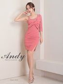 Andy/AN-ON2763/ワンピース/ミニドレス/タイトワンピース/袖あり/左腕/ワンカラー/SALE/セール