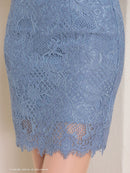 Andy/AN-ON2766/セットアップ/ミニドレス/ワンカラー/タイトワンピース/総レース/袖あり/両袖