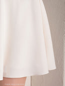 Andy/AN-ON2803/ワンピース/ミニドレス/バイカラー/キャバドレス/フレアスカート/切替ワンピース/フリル/レース