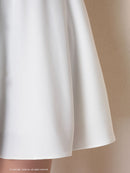 Andy/AN-ON2803/ワンピース/ミニドレス/バイカラー/キャバドレス/フレアスカート/切替ワンピース/フリル/レース