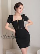 Andy/AN-ON2805/ワンピース/キャバドレス/キャバ嬢/袖あり/タイトワンピース