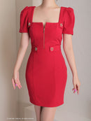 Andy/AN-ON2805/ワンピース/キャバドレス/キャバ嬢/袖あり/タイトワンピース