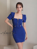 Andy/AN-ON2805/ワンピース/キャバドレス/キャバ嬢/袖あり/タイトワンピース