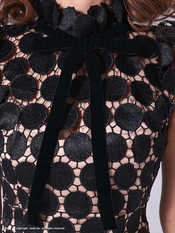 Andy/AN-ON2807/ワンピース/ミニドレス/タイトワンピース/総レース