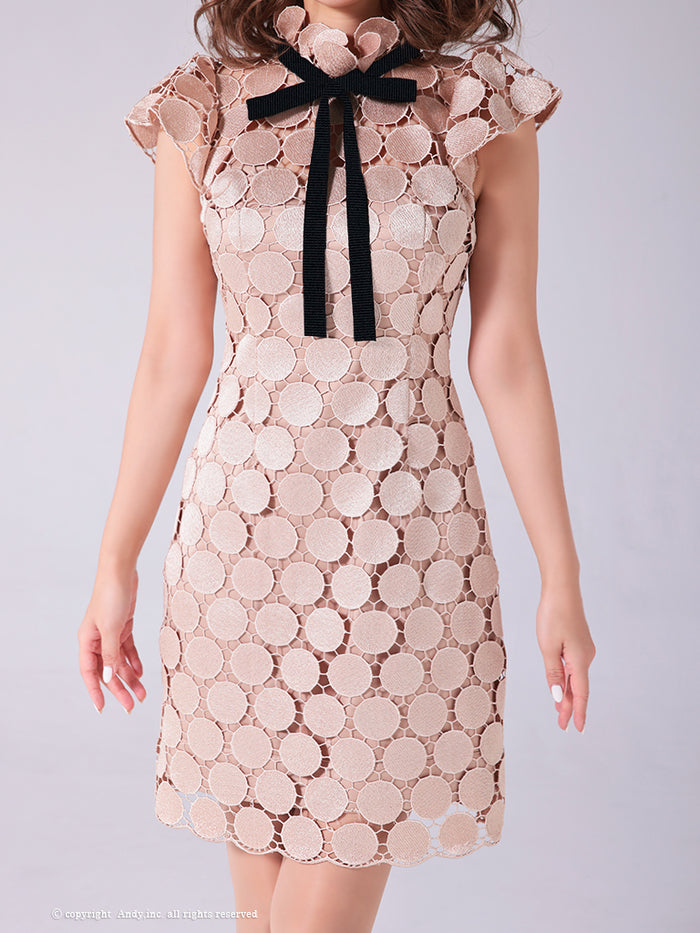 Andy/AN-ON2807/ワンピース/ミニドレス/タイトワンピース/総レース