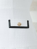 Andy/AN-ON2821/ワンピース/ミニドレス/キャバドレス/プリーツ/バイカラー/Vネック/カットアウト/デザインポケット/ノースリーブ