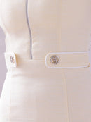 Andy/AN-ON2846/ワンピース/ミニドレス/キャバドレス/フロントジップ/袖あり/半袖/リボン/タイト