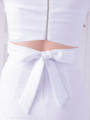 Andy/AN-ON2846/ワンピース/ミニドレス/キャバドレス/フロントジップ/袖あり/半袖/リボン/タイト