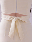 Andy/AN-ON2846/ワンピース/ミニドレス/キャバドレス/フロントジップ/袖あり/半袖/リボン/タイト