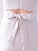 Andy/AN-ON2846/ワンピース/ミニドレス/キャバドレス/フロントジップ/袖あり/半袖/リボン/タイト