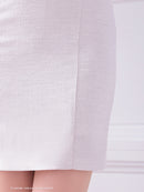 Andy/AN-ON2846/ワンピース/ミニドレス/キャバドレス/フロントジップ/袖あり/半袖/リボン/タイト