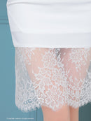 Andy/AN-ON2847/ワンピース/ミニドレス/キャバドレス/レース/オフショルダー/袖あり/七分袖/ワンカラー