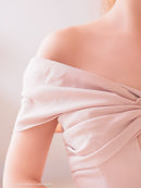 Andy/AN-ON2867/ワンピース/ミディアムドレス/キャバドレス/マーメイド/カットアウト/ワンカラー/オフショル