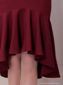 Andy/AN-ON2867/ワンピース/ミディアムドレス/キャバドレス/マーメイド/カットアウト/ワンカラー/オフショル