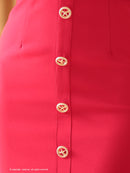 Andy/AN-ON2870/ミニドレス/キャバドレス/ショルダーリボン/オフショルダー/ベルト風/タイト/袖あり