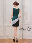 Andy/AN-ON2877/ワンピースドレス/キャバドレス/ノースリーブ/ワンピース/クラブ/エレガント/スタイリッシュ