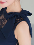 Andy/AN-ON2893/ワンピース/ミディアムドレス/キャバドレス/カットアウト/レース/タイト/ノースリーブ