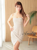 Andy/AN-ON2901/ワンピース/ミニドレス/キャバドレス/タイト/2way/オフショルダー/ベア/カシュクール