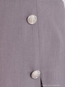 Andy/AN-ON2921/セットアップ/ミニドレス/キャバドレス/バイカラー/スクエアネック/袖あり/ハーフスリーブ/フロントジップ/ボックスプリーツ/フレア