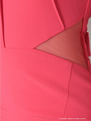 Andy/AN-ON2923/ワンピース/ミニドレス/キャバドレス/タイト/ノースリーブ/カットアウト/リボン