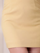 Andy/AN-ON2938/ワンピース/ミニドレス/キャバドレス/アシンメトリー/ワンショルダー/フロントジップ/タイト