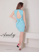 Andy/AN-ON2743/ワンピース/ミニドレス/ワンカラー/タイトワンピース/カラードレス/貴咲モエカさん着用